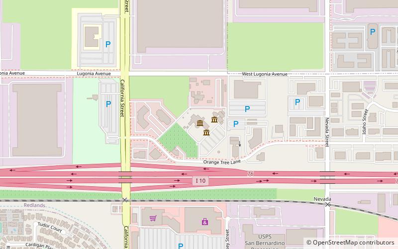 San Bernardino County Museum location map