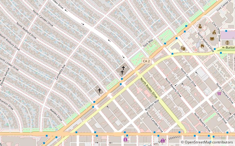 All Saints' Episcopal Church location map