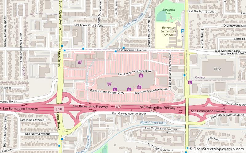Eastland Center location map