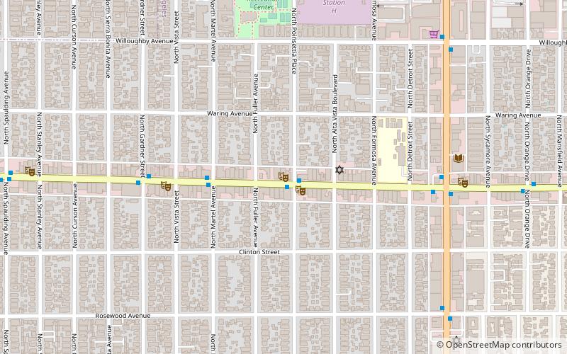 The Groundlings location map