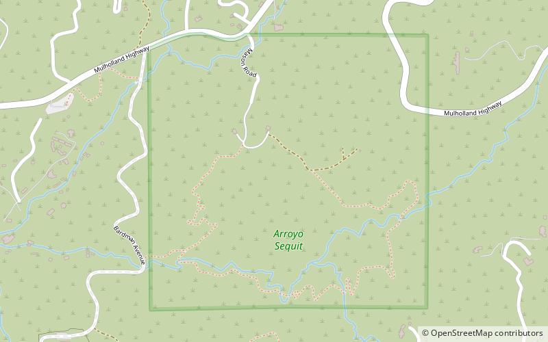 arroyo sequit malibu location map