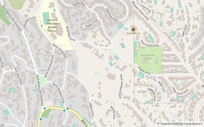 Beverly Hills Women's Club location map