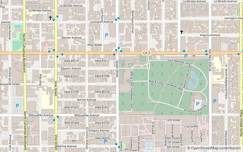 Gower Street location map