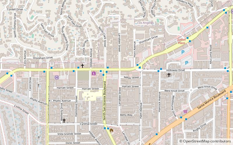 The Viper Room location map