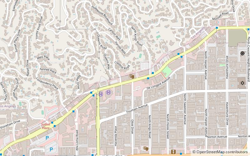 Piazza del Sol location map