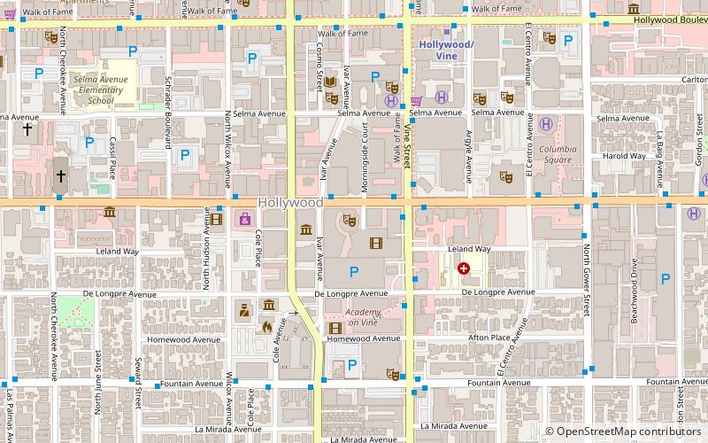 Cinerama Dome location map