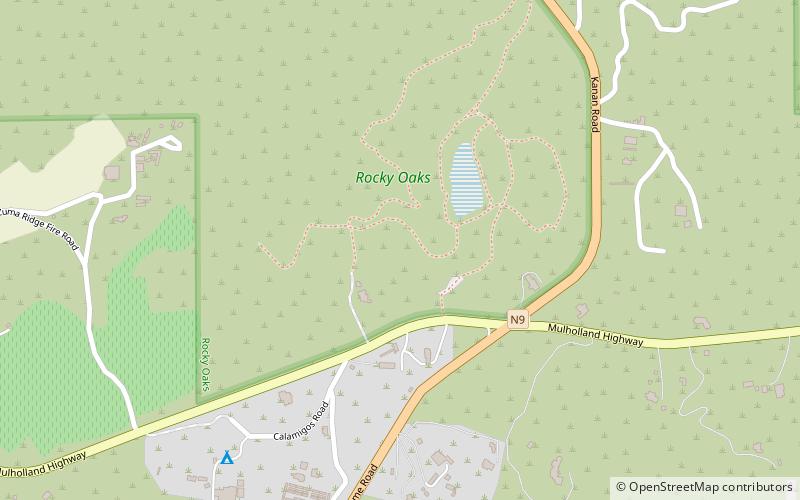 Rocky Oaks location map