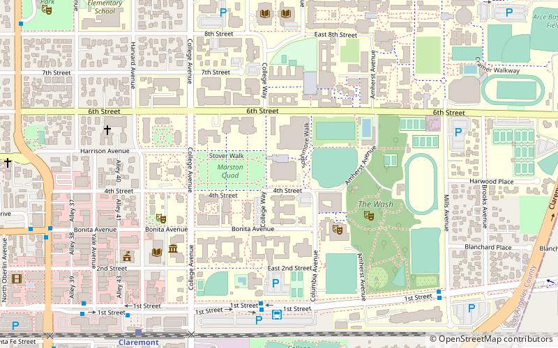 Bridges Auditorium location map