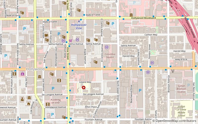 Hollywood Palladium location map