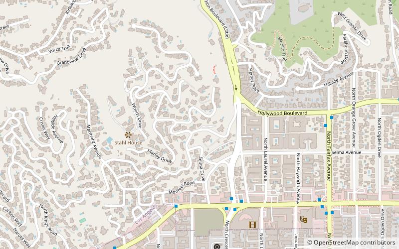 Storer House location map