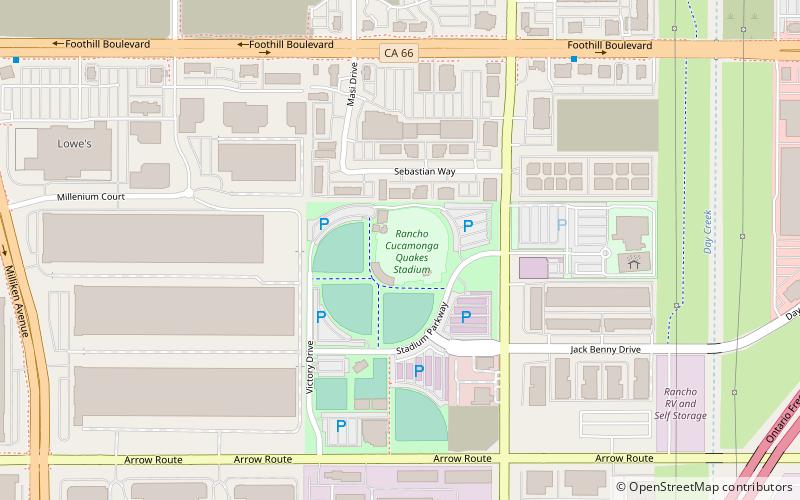 LoanMart Field location map