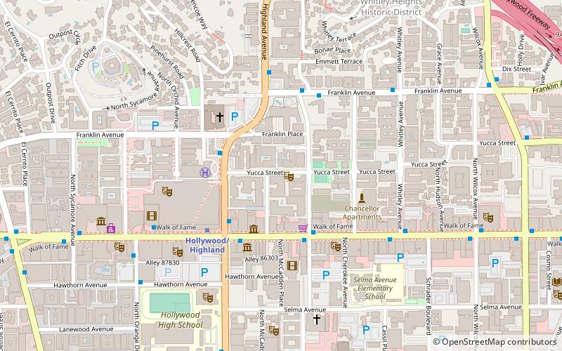 Grauman's Egyptian Theatre location map