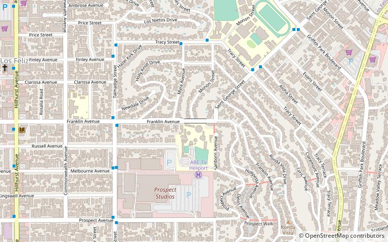 Shakespeare Bridge location map