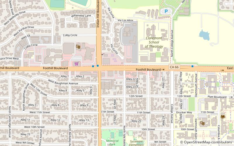 Disciples Seminary Foundation location map