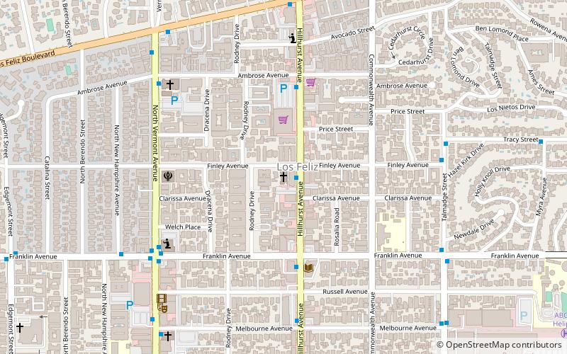 St. Mary of the Angels Church location map