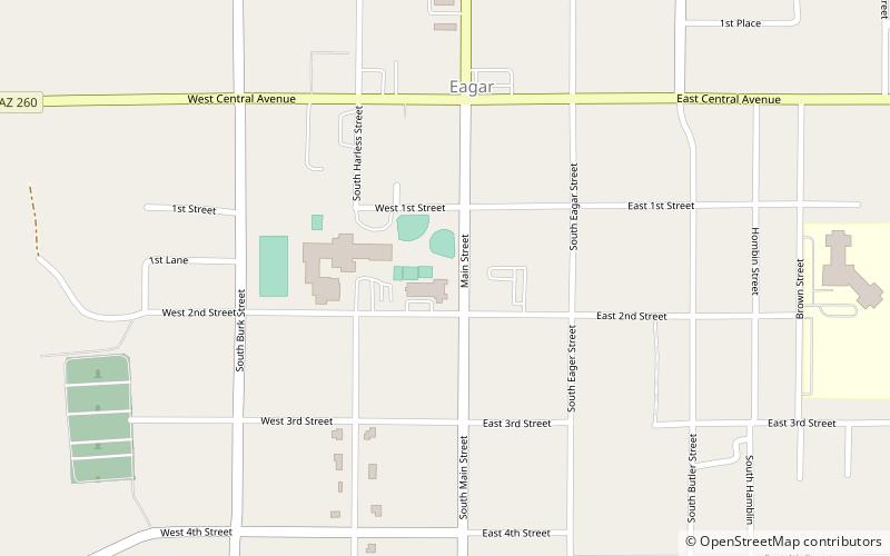 Eagar School location map