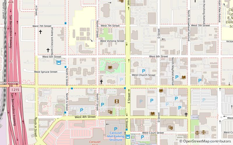 San Bernardino location map