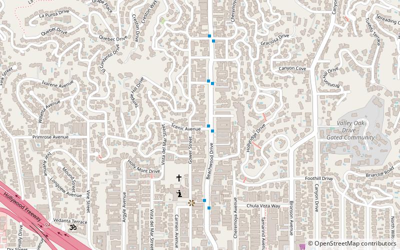 garber house burbank location map