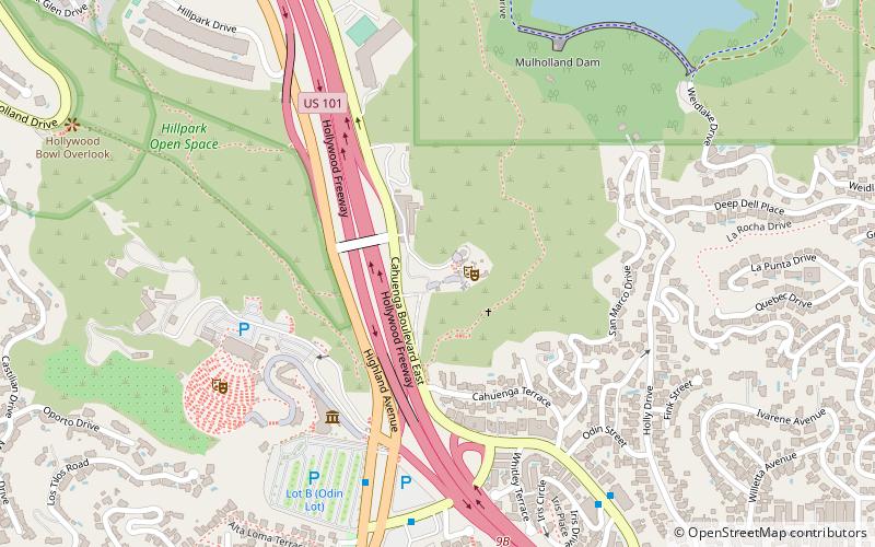 Ford Amphitheatre location map