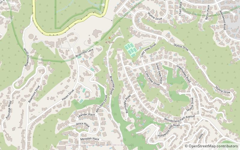 Bailey House – Case Study House location map