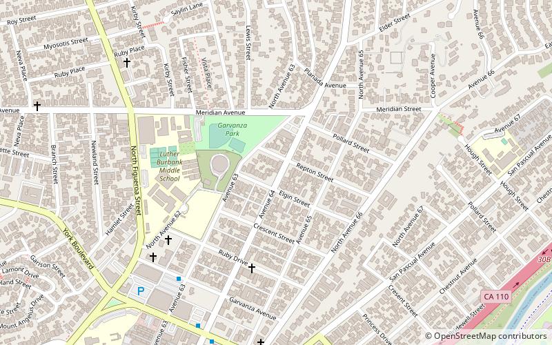 Garvanza location map