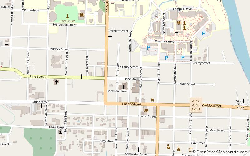 Habicht-Cohn-Crow House location map