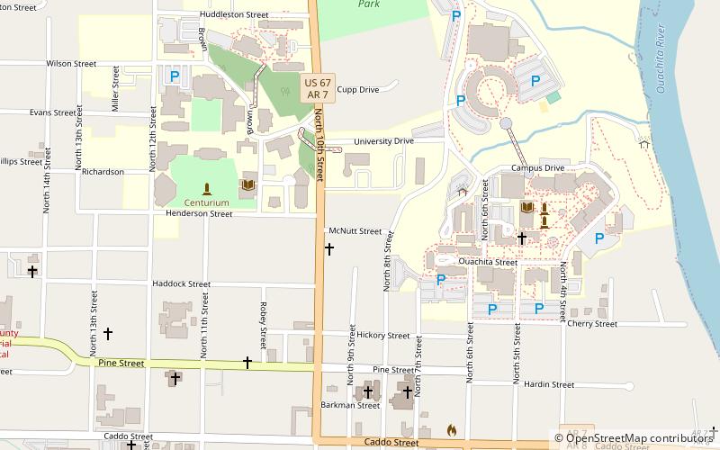 James E. M. Barkman House location map