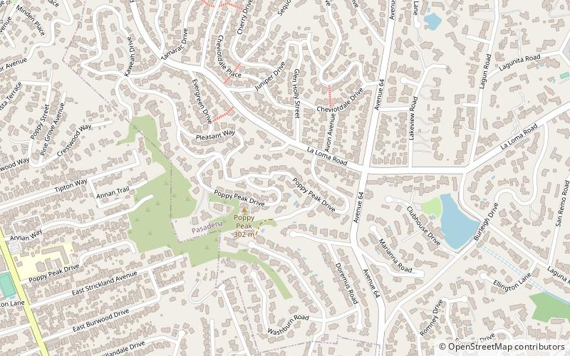 Constance Perkins House location map