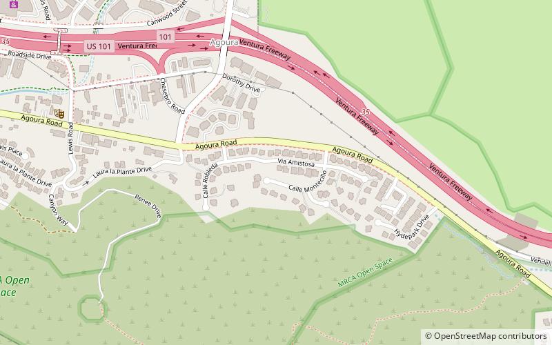 historic quarter agoura hills location map