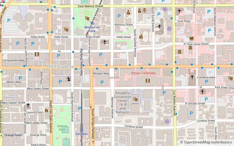 Civic Center Financial District location map