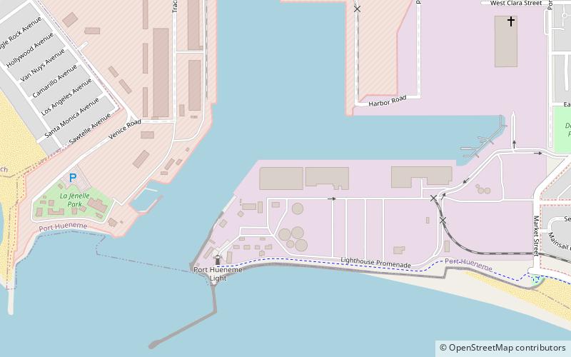 Port of Hueneme location map