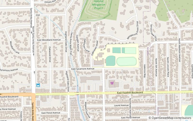 Arcadia Unified School District location map