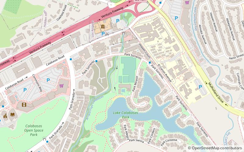 Calabasas Tennis & Swim Center location map