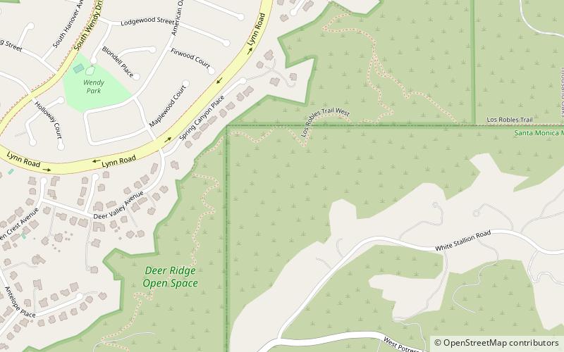 Deer Ridge Open Space location map