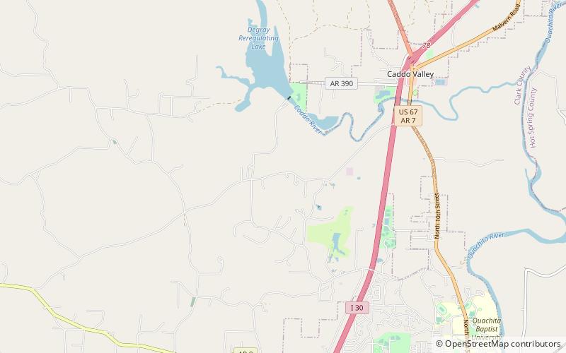 Rosedale Plantation Barn location map