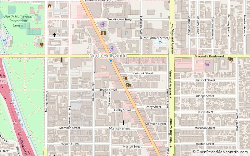 acme noho burbank location map