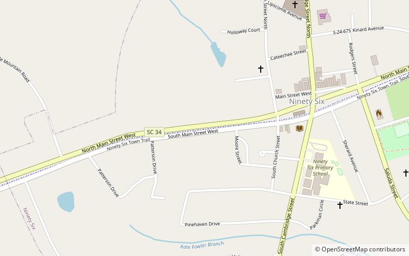 Kinard House location map