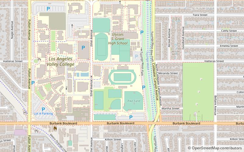 monarch stadium los angeles location map