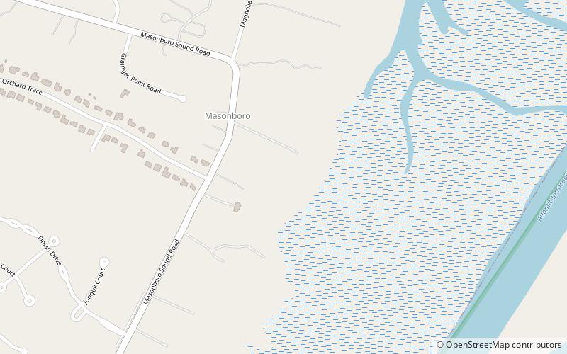 masonboro sound historic district wilmington location map