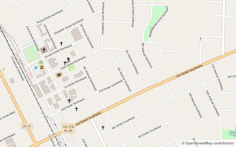 Ernest Edward Greene House location map
