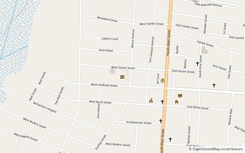 Museum of Marion County location map