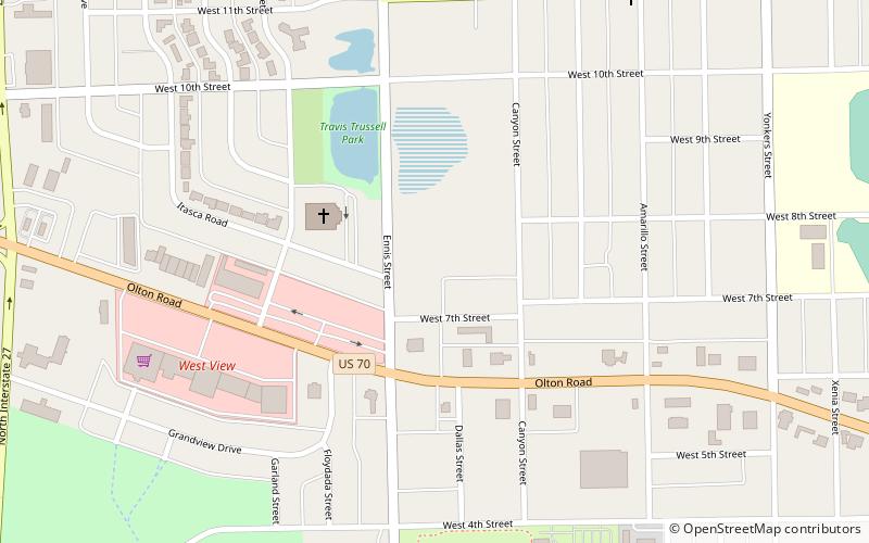 Plainview location map