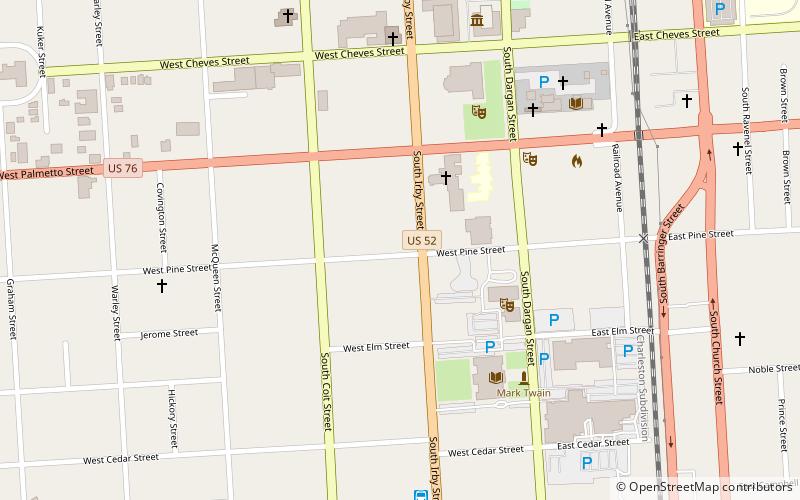 Florence Public Library location map