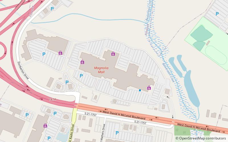 Magnolia Mall location map
