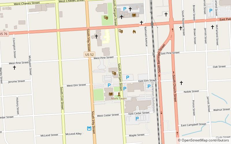 Florence Little Theatre location map