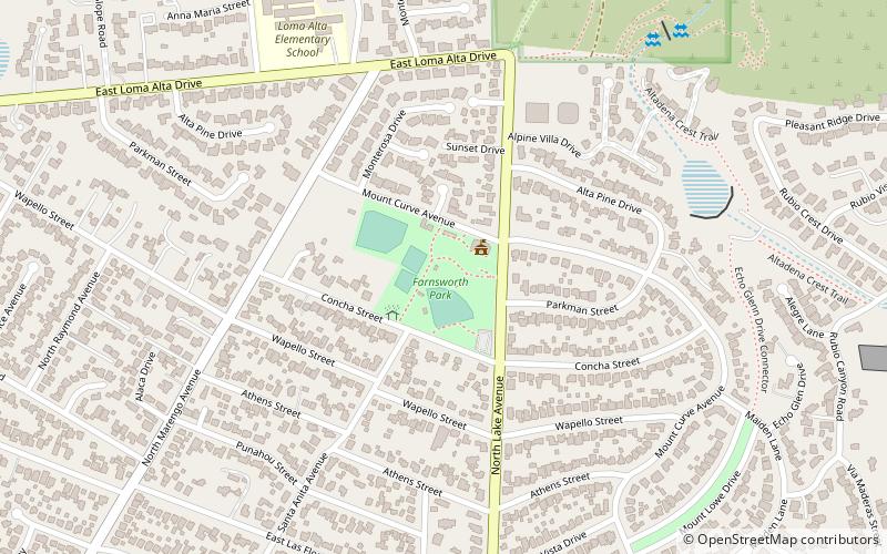 Farnsworth Park location map
