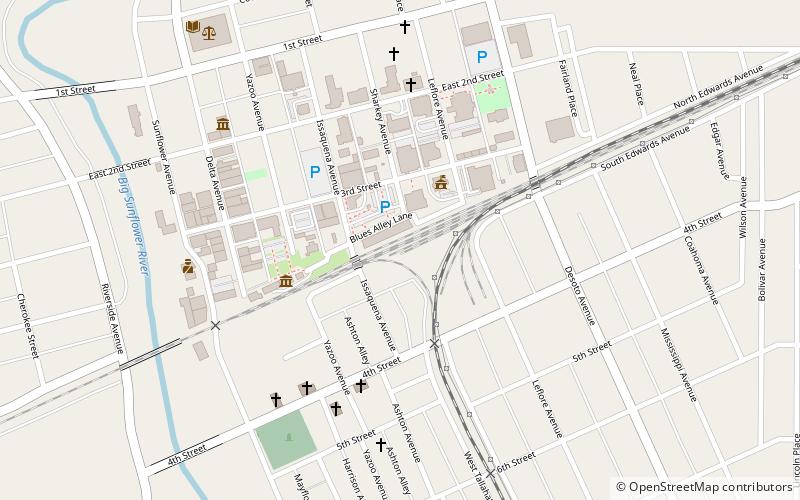 Delta Blues Museum location map