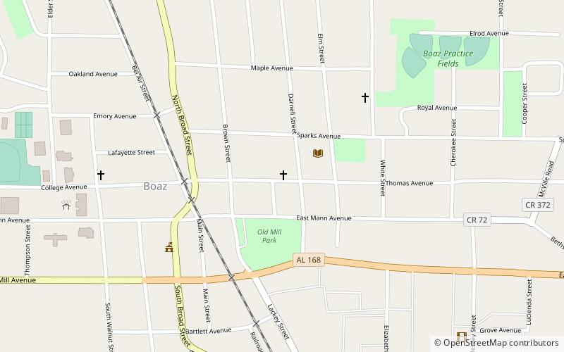 Julia Street Memorial United Methodist Church location map