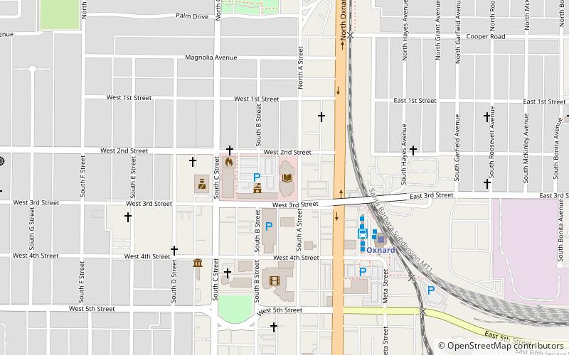 public library oxnard location map