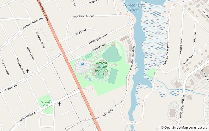 Legion Sports Complex location map